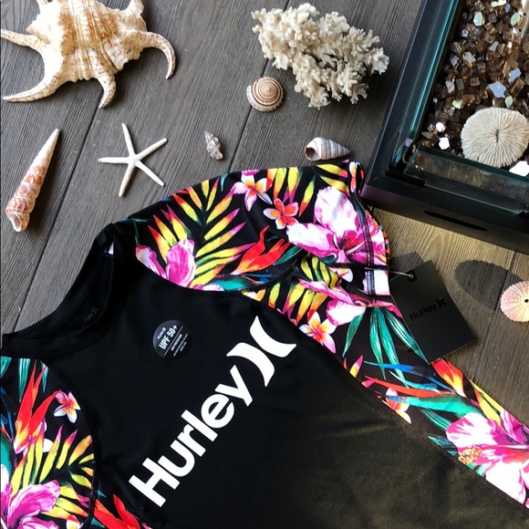 🍋🌴HURLEY RASH GUARD🌴🍋 - Picture 2 of 7